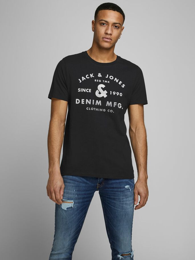 t-shirts-jackjones-herren-vorderlogo-t-shirt-black