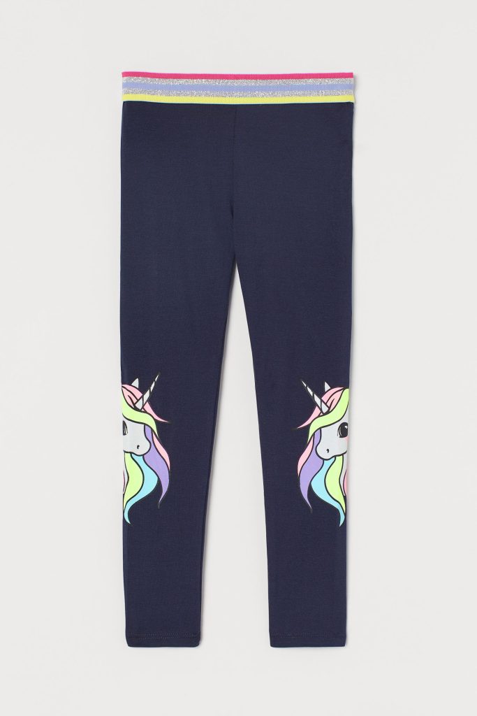 kids unicorn leggings