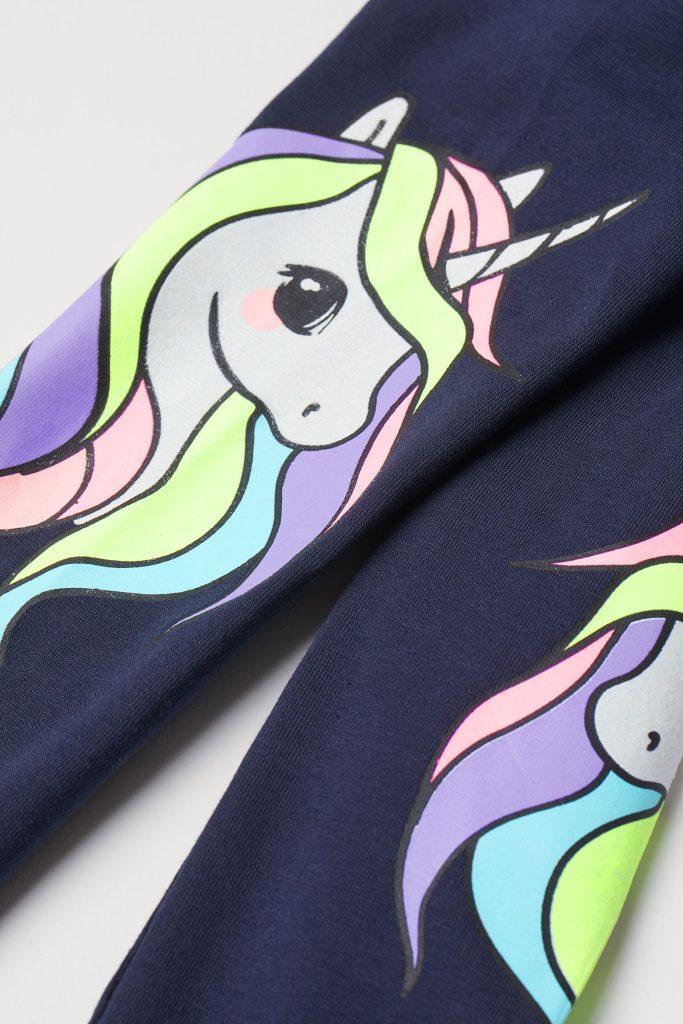 kids unicorn leggings - Image 2